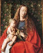 The Madonna with Canon van der Paele (detail) dfg EYCK, Jan van